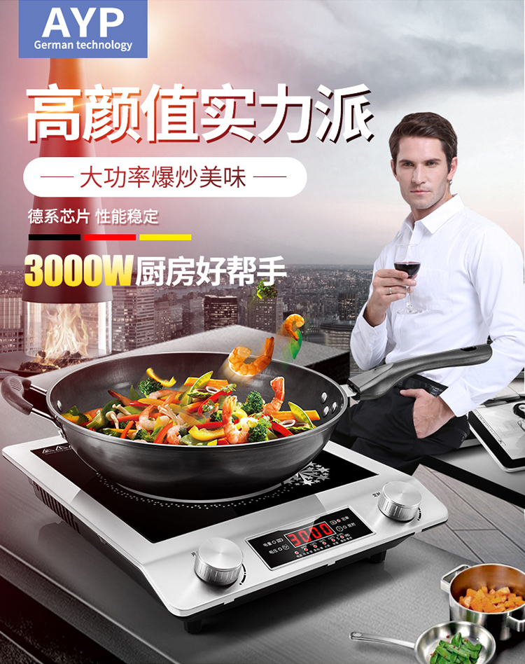 bếp điện từ canzy Dòng sản phẩm bếp điện từ cao cấp dành cho gia đình bếp điện từ malloca