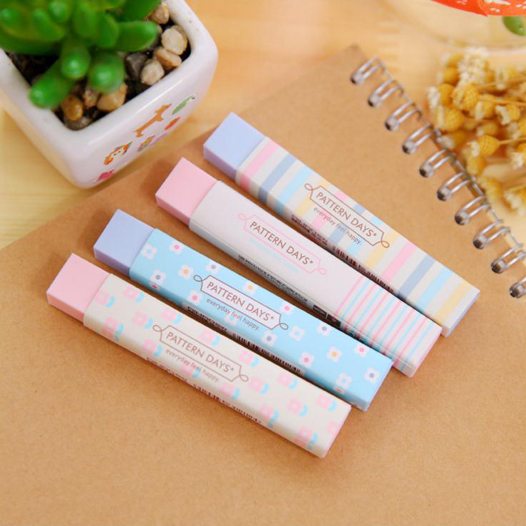 Student eraser gets clean Colored children's school supplies Art painting with hobby Korean small fresh