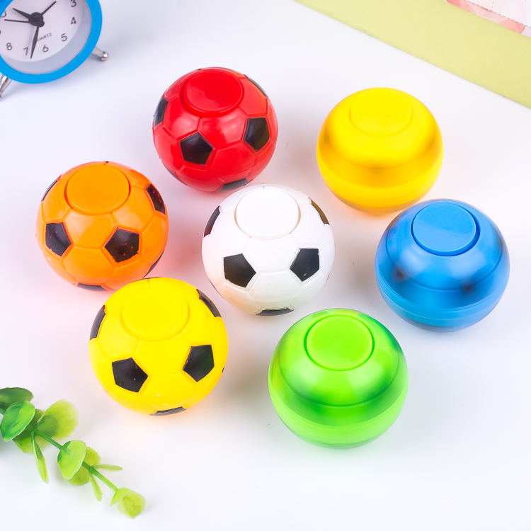 Creative Toy Tops Finger Ball Bearing ball Football Children Spin Decompression Kindergarten Novelty Elementary School Students Prize