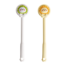 Rushan baby bath brush back rub soft hair long handle bath brush childrens mud rub back rub body brush