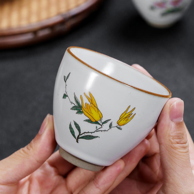 Your up sample tea cup cup kung fu small single CPU can keep ceramic cup restoring ancient ways of household master cup individual cup home