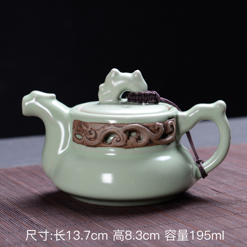 The Item your up sample tea cup teapot tea kung fu tea sea ice crack elder brother up cover bowl with ceramic cups single cup of tea