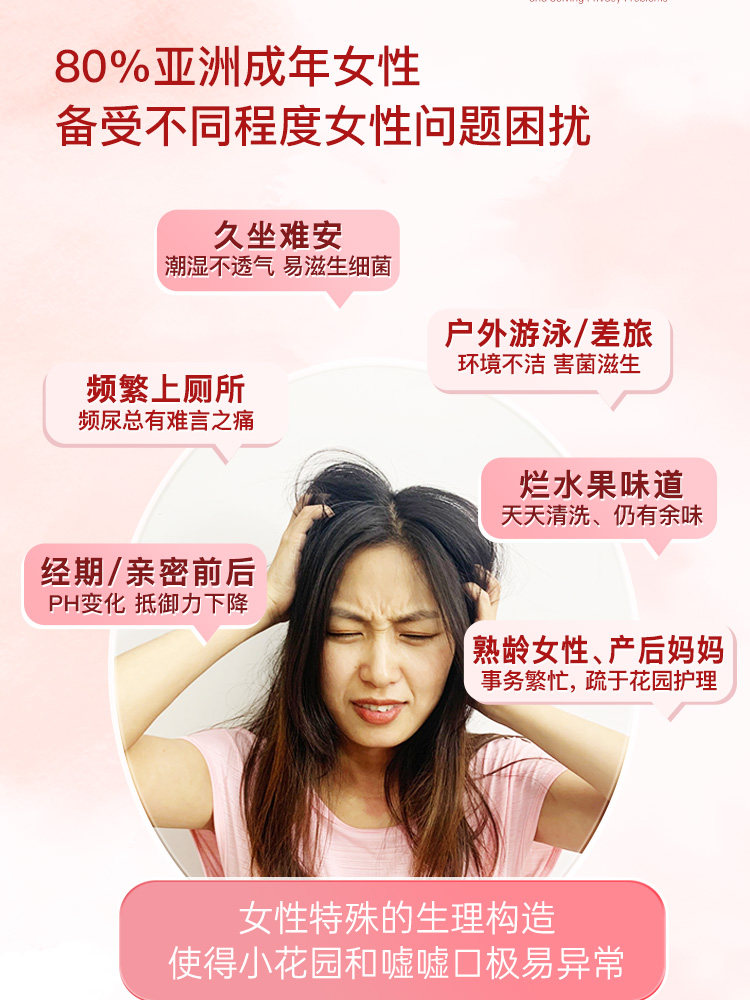 Renhe Cranberry Probiotics for Women Lactobacillus Care and Conditioning for Private Parts Official Flagship Store Genuine Y