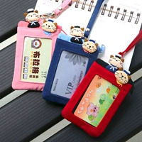 Кот -кот милый сотрудники сотрудников Saisree, учащиеся начальной и средней школы, детские сертификаты набор автобусных карточек Сумка вертикальная версия Geam Girl