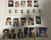 Spot) EXO official small card XOXO express Love Me Right MAMA etc.