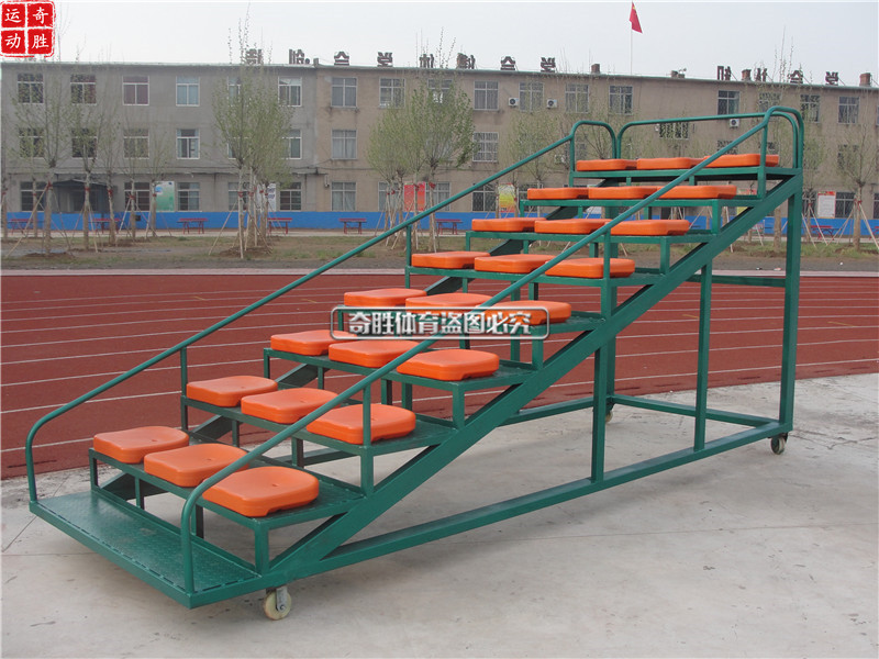 Referee Stand Athletics Equipment 10-24 seats with wheels moving finisher timing stand stand law station