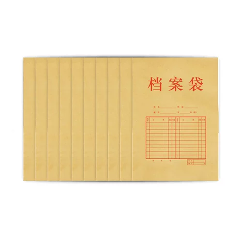 Enterprise Gain 5952 Желтая кожаная бумажная пакетная пакета Смешанные пакеты из чистого пульпа 1 20 20