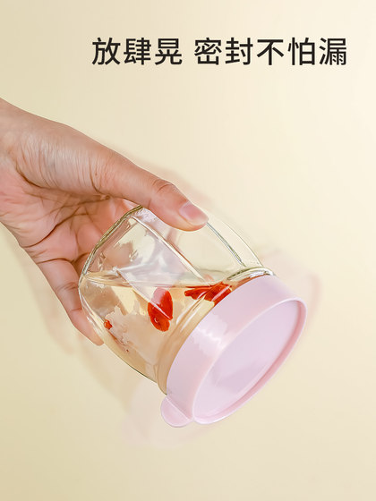 玻璃密封收纳储物调料罐食品带盖厨房分装瓶干果茶叶糖果小罐子