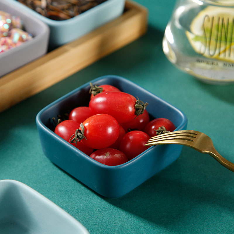 Fruit bowl boreal Europe style ceramic points of confectionery, snack 'lads' Mags' including nuts, dried Fruit platter tea snack plate of Chinese New Year