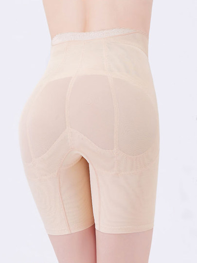 收腹裤女内裤2025新款强力收小肚子提臀高腰纯棉底挡女士平角裤