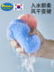 婴儿洗澡海绵儿童搓澡神器新生儿宝宝洗澡搓灰洗头用品巾沐浴搓泥
