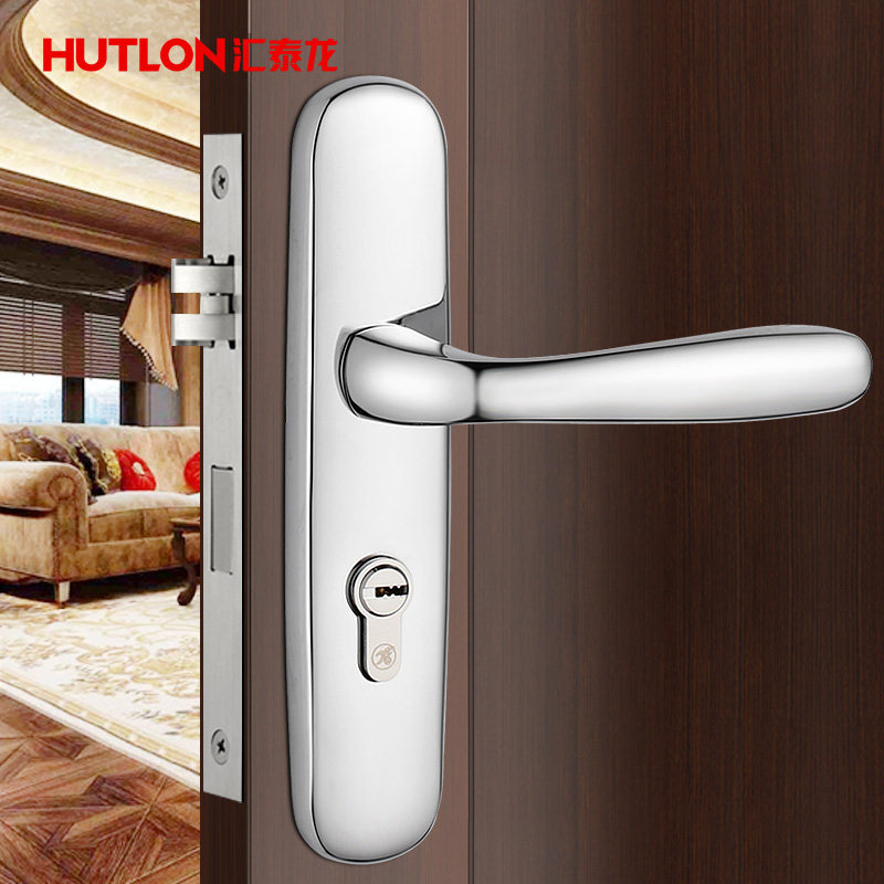 Huitai Dragon Hardware Lock Home Door Lock Modern Room Door Lock Plate Hand Lock HD-65405 65402