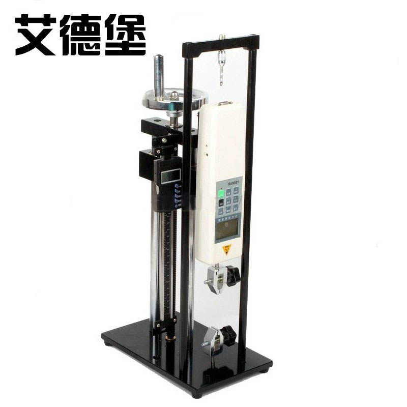 艾德堡HLA/HLB螺旋机架带标尺手摇测试架数显指针推拉力计测试台