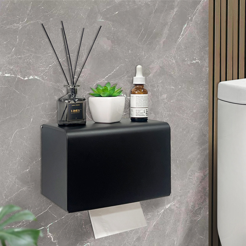 304 stainless steel waterproof make-up room paper towels toilet paper box toilet rolls toilet rolls toilet paper box rolls toilet paper holder black free of punch