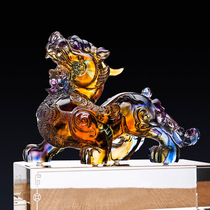 Ancient method glaze brave ornaments office decorations gathering money making money wearing accessories wine cabinet decorations ornaments