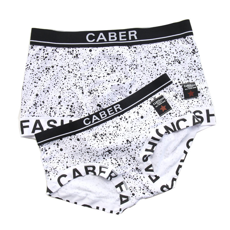 Đồ lót cặp đôi mới của Caber / Calbury 2017 xu hướng đồ lót nam và nữ cotton 5223 3223 sịp đôi dễ thương