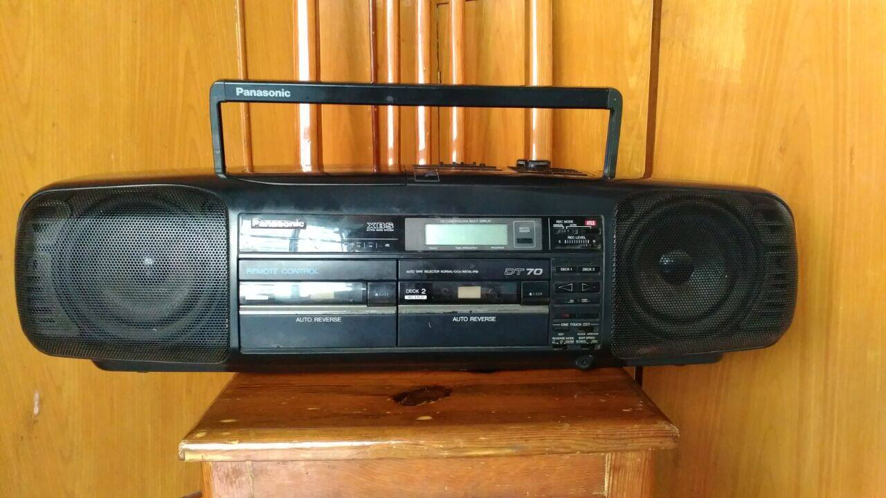 Original loaded Panasonic-RX-DT70 large Panasonic bread recorder with Panasonic recorder