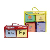 Can insert card DICE children English enlightenment teaching aids DICE POCKET English game activity teaching toy