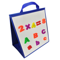 Rewritable double-sided magnetic whiteboard foldable portable desktop learning frame childrens game teaching aids