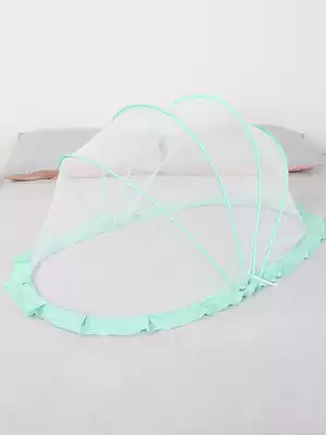 Crib mosquito net Children Baby grain newborn bb anti mosquito cover child yurt bottomless foldable Universal