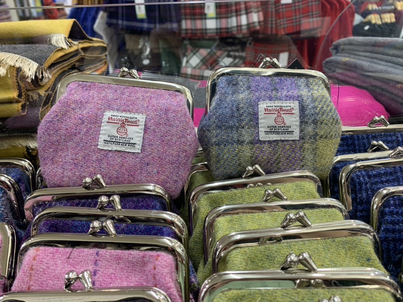 Harristweed Gold Coin Purse Harristweed Gold Coin Purse
