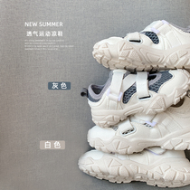 Baby toddler shoes summer hollow breathable sandals boys sneakers new foreign style fashion childrens shoes