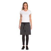 Черная тонкая белая полоса AHWST001 BWP