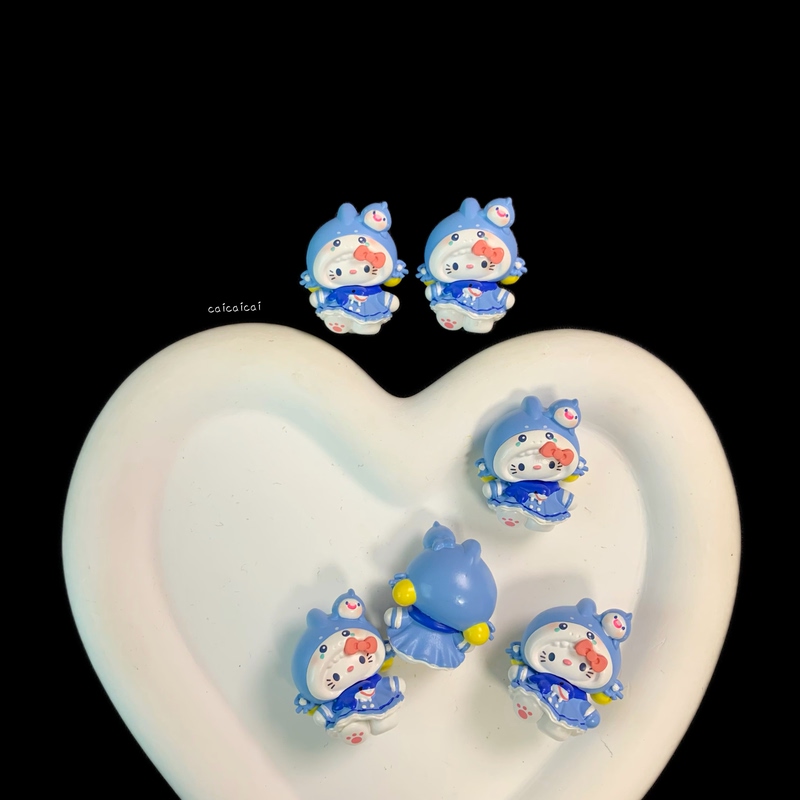Little Pufferfish Second-Generation Kitty Cream Glue Material Accessories Doll Toy Handmade DIY