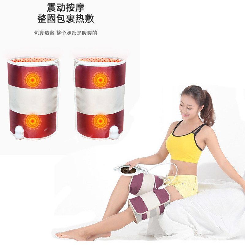 Knee pads leg legs men and women joint massage cold and warm old cold legs old people vibration heating electric heating artifact