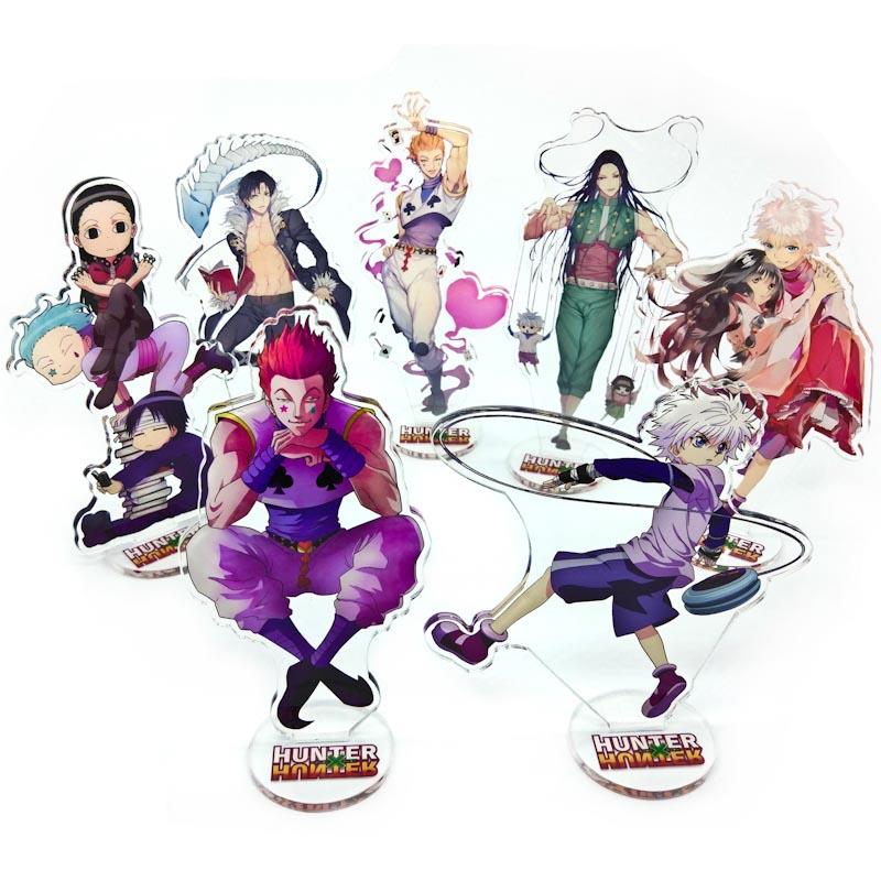 Ciso two yuan full-time hunter peripheral stand card animation ornaments double-sided acrylic Killua Culloil fan