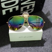 Plus size sunglasses sunglasses mens reflective colorful toad mirror oversized frame driver mirror big face fat eye s