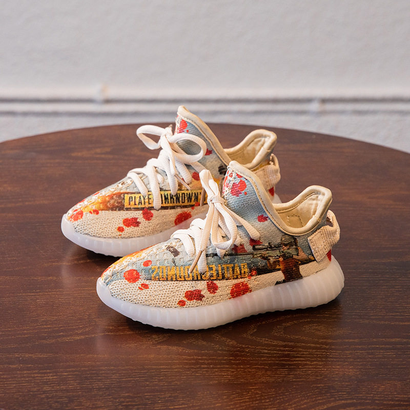 UK next kiss child coconut shoes 2022 fall new web face breathable sneaker girl's shoes