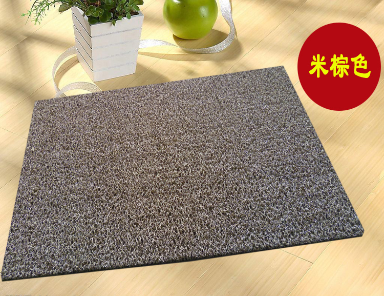Mỏng dây bao vây cửa mat tấm thảm chùi chân thảm PVC nhựa bếp Phòng tắm nhà vệ sinh thấm nước không trượt sàn mat - Thảm sàn thảm trải cầu thang