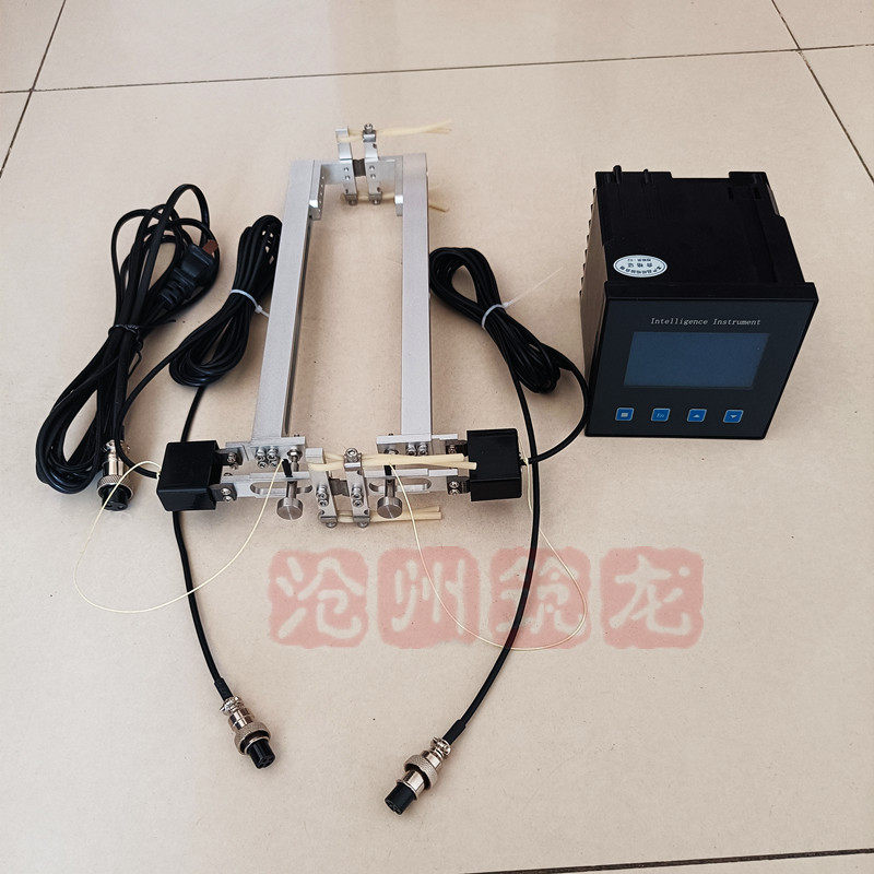 钢筋残余变形试验装置测试仪便携式手动变形量电子引伸计测微仪