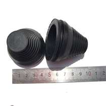 Pagoda-type protective coil diameter 40mm rubber tower-type protective sleeve cable protection ring tapered dustproof sheath