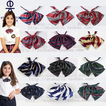 ETONKIDD school uniform bow collar flower primary and secondary school students accessories ETONKIDD College childrens special bow tie