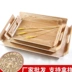 Khay bánh mì bằng gỗ nướng đĩa gỗ khay bánh mì nướng đặc biệt cửa hàng bánh mì clip khay gỗ tráng miệng cửa hàng trà sữa - Tấm