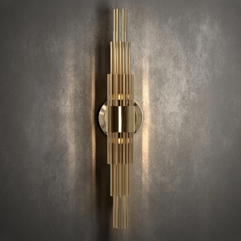 Simple and Luxurious Crystal Wall Lamp for Living Room Tv Background Wall, Light Luxury American Style Creative Corridor Crystal Lamp Designer Simple and Luxurious Crystal Wall Lamp for Living Room Tv Background Wall, Light Luxury American Style Creative Corridor Crystal Lamp Designer