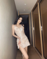 30% off Girls Boudoir Design Sense Inside Sexy Tight Fairy Bottom Dress Scheming Design Chiffon