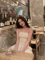 nicky design sense camisole womens outerwear summer white short top slim fit pure cotton sweet ins tide western style