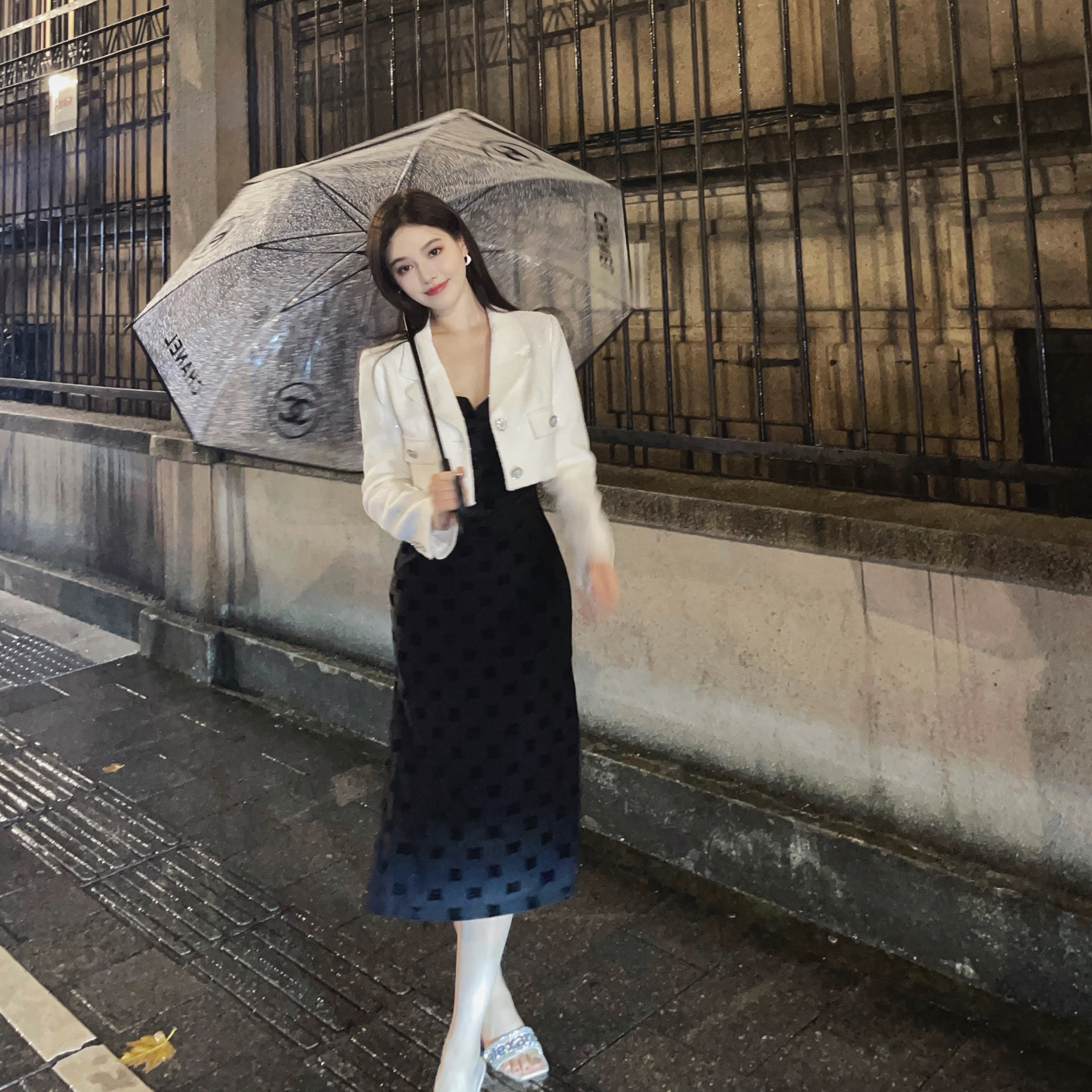 nicky exquisite small fragrance coat women's autumn celebrity style slim short coat elegant spring and autumn heavy industry top temperament