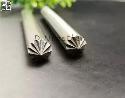 Chrysanthemum inflatable eye open flower chop handmade leather leather leather DIY corns installation cut hollow nail tool 8mm11mm
