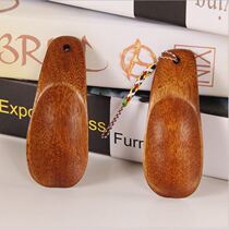 Shoe carry shoe pull small lazy person portable small shoe handle home shoe child mini solid wood