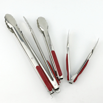 Stainless steel food clip Food barbecue clip Barbecue clip Fried steak clip Household kitchen vegetable clip Bag clip Baking