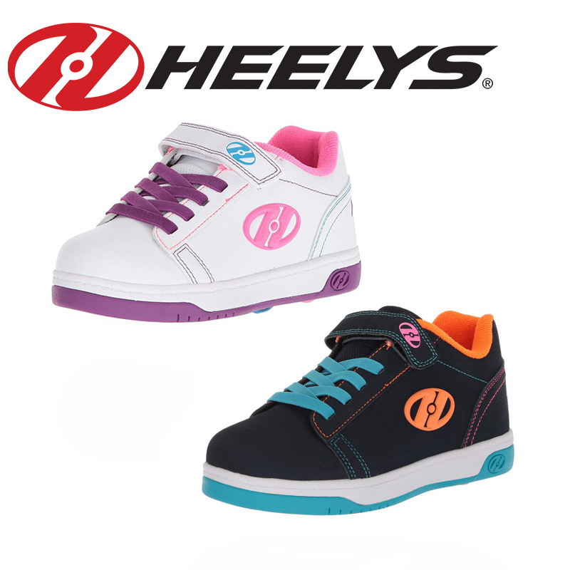 New American ultra-light heelys double wheel girl big child student girl fashion two wheels ultra-light four-season runaway shoes