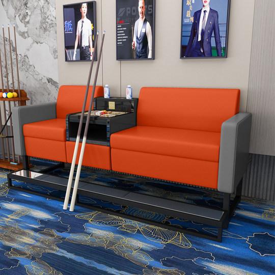 Billiard Table and Chairs, Billiard Sofa Chair, Light Luxury High-End Billiard Hall Viewing Chair, Competition-Specific Viewing Booth, Leisure Chair