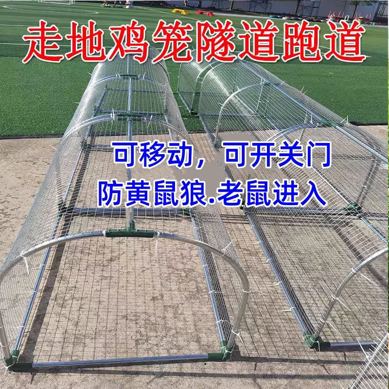 铁网隧道鸡笼兔笼跑道养鸡笼子农场户外溜达鸡笼子庭院农用走低鸡有何优点？适合哪些养殖环境？-养鸡网-淘宝好物网