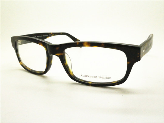 Alexander Acetate Eyeglass Frames Black Tortoiseshell Color Amq5016 Men's Business Style Prescription Eyeglass Frames