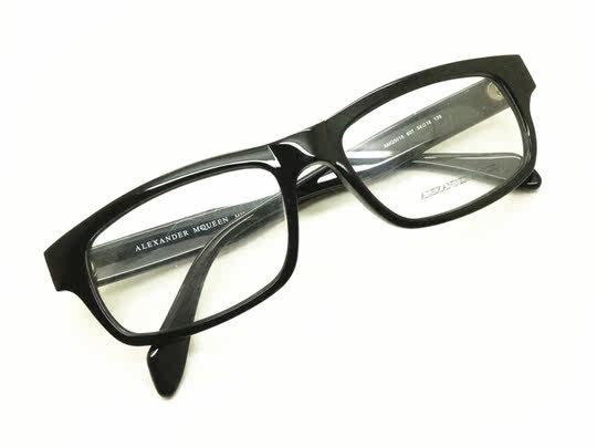Alexander Acetate Eyeglass Frames Black Tortoiseshell Color Amq5016 Men's Business Style Prescription Eyeglass Frames