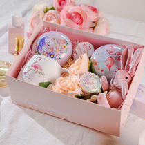 Flower tea gift box Rose Tea Jasmine girl health tea beauty face value gift with hand gift combination gift box